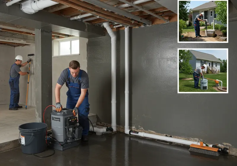 Basement Waterproofing and Flood Prevention process in Brices Creek, NC